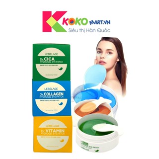 Mặt Nạ Dưỡng Mắt Lebelage Hàn Quốc hộp 60 miếng (tinh chất rau má,collagen,vitamin)