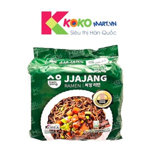 Lốc 5 gói Mì trộn tương đen Samyang jjajang Ramen Hàn Quốc
