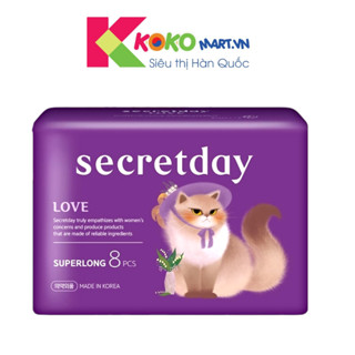 Băng vệ sinh Secretday 8 miếng 430mm Hàn Quốc