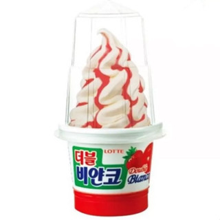 Kem lốc xoáy hồng tuyết vị dâu táo 210ml