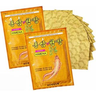 Cao dán hồng sâm GOLD INSAM Hàn Quốc bịch 10 miếng