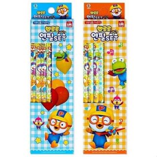 Bộ bút chì 4 cây Pororo Hàn Quốc