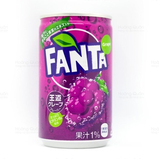 Nước Ngọt Nhật Bản Fanta Vị Nho 160ml