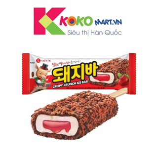 Kem Vani Phủ Socola Nhân Mứt Dâu Lotte 70ml 