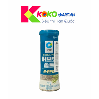Muối thảo mộc Hàn Quốc Chungjungwon (dịu nhẹ) (52G)