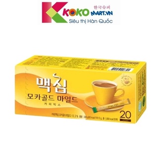 Cà phê sữa hòa tan Maxim Mocha Hàn Quốc 20 gói