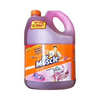 Nước Lau Sàn Glade Mr. Muscle hương hoa 4L