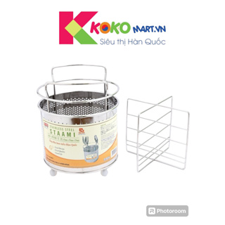 Ống đựng thìa đũa tròn inox Sta Ami ST 292 ( 135mm*135mm*135mm)