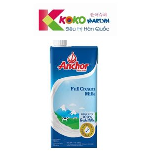 Sữa tươi tiệt trùng Anchor full cream 1lít