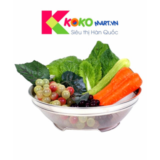 Rổ Inox ĐK 25 cm đai to cao cấp Sta Ami ST 536 