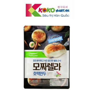 600g Bánh hotteok nhân phô mai mozzarella Pulmuone 