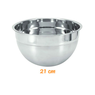 Thau Inox 304 đk 21cm thành cao dày Super Chef