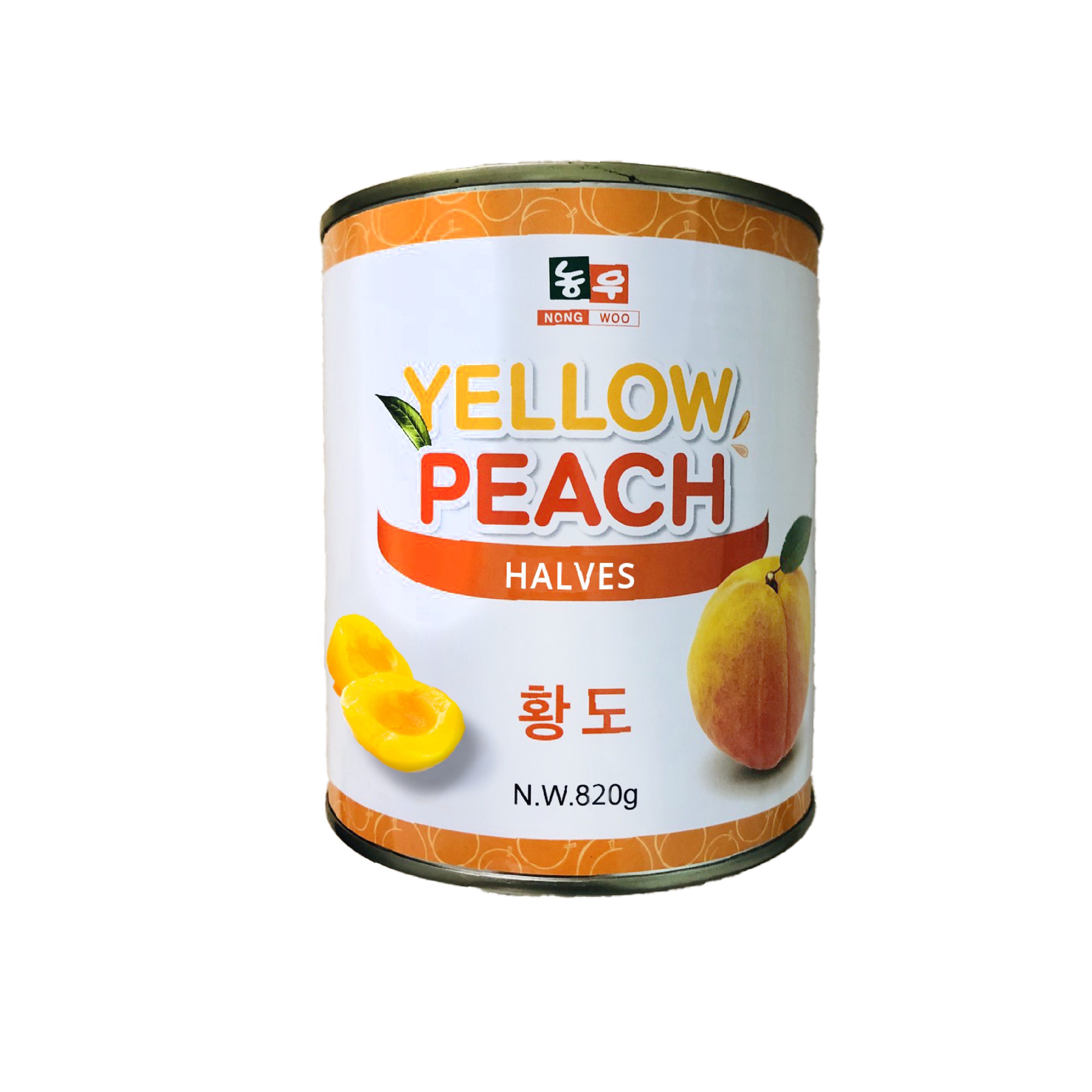 Đào ngâm Nongwoo 820g 