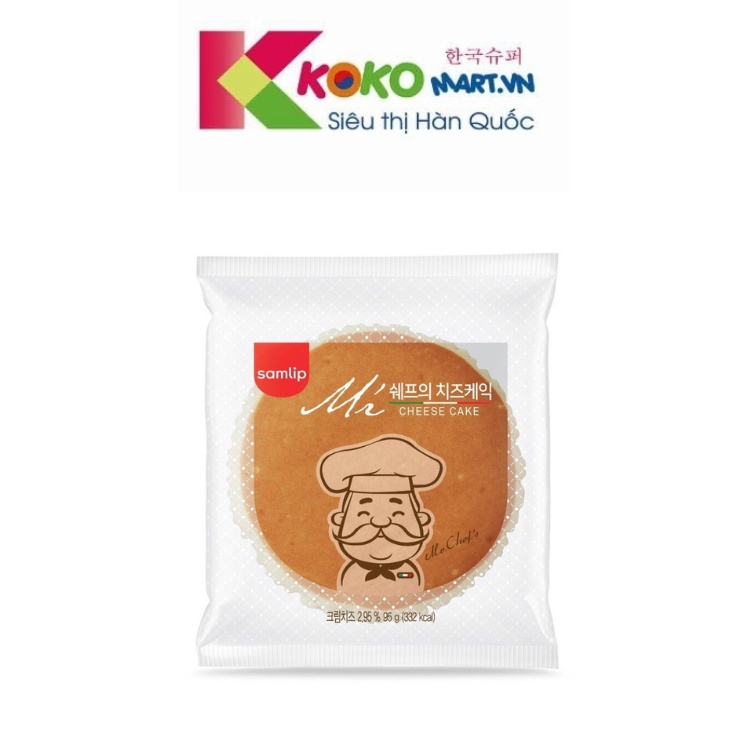 Bánh phô mai Ông Già Samlip Hàn Quốc 105g