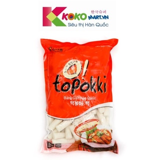Bánh gạo Tokbokki truyền thống Hàn Quốc 1kg