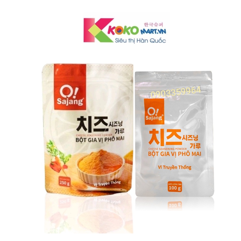 Bột phô mai lắc Sajang Hàn Quốc 250g