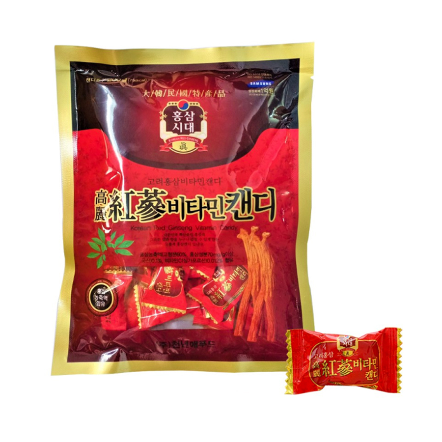 Kẹo Hồng Sâm Vitamin Hàn Quốc 200g