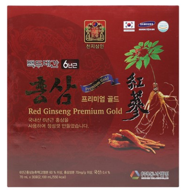 Nước hồng sâm Premium Gold 70ml*30 gói