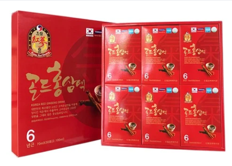 Nước Uống Hồng Sâm 6 Năm Korea Red Ginseng Drink Sobek