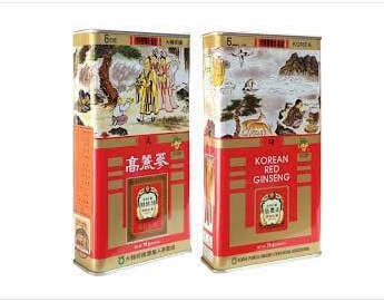 Hồng Sâm Củ Khô 75g Củ To Hàn Quốc