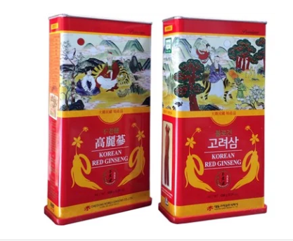 Hồng sâm củ khô 6 năm tuổi 150g hộp thiếc Deadong Hàn Quốc chính hãng