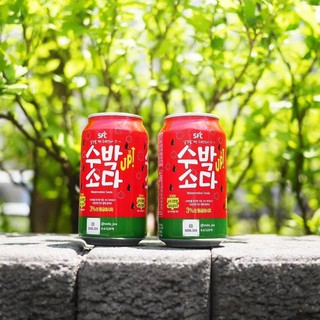 Nước soda Dưa Hấu SFC Hàn Quốc 350ml 