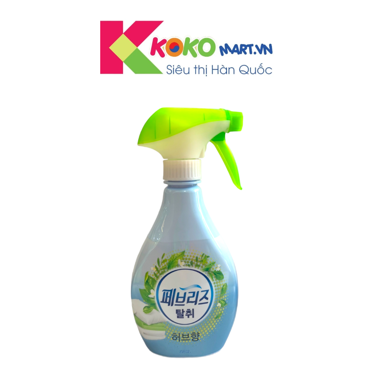 Xịt khử mùi quần áo Febreze Hàn Quốc chai 370ml