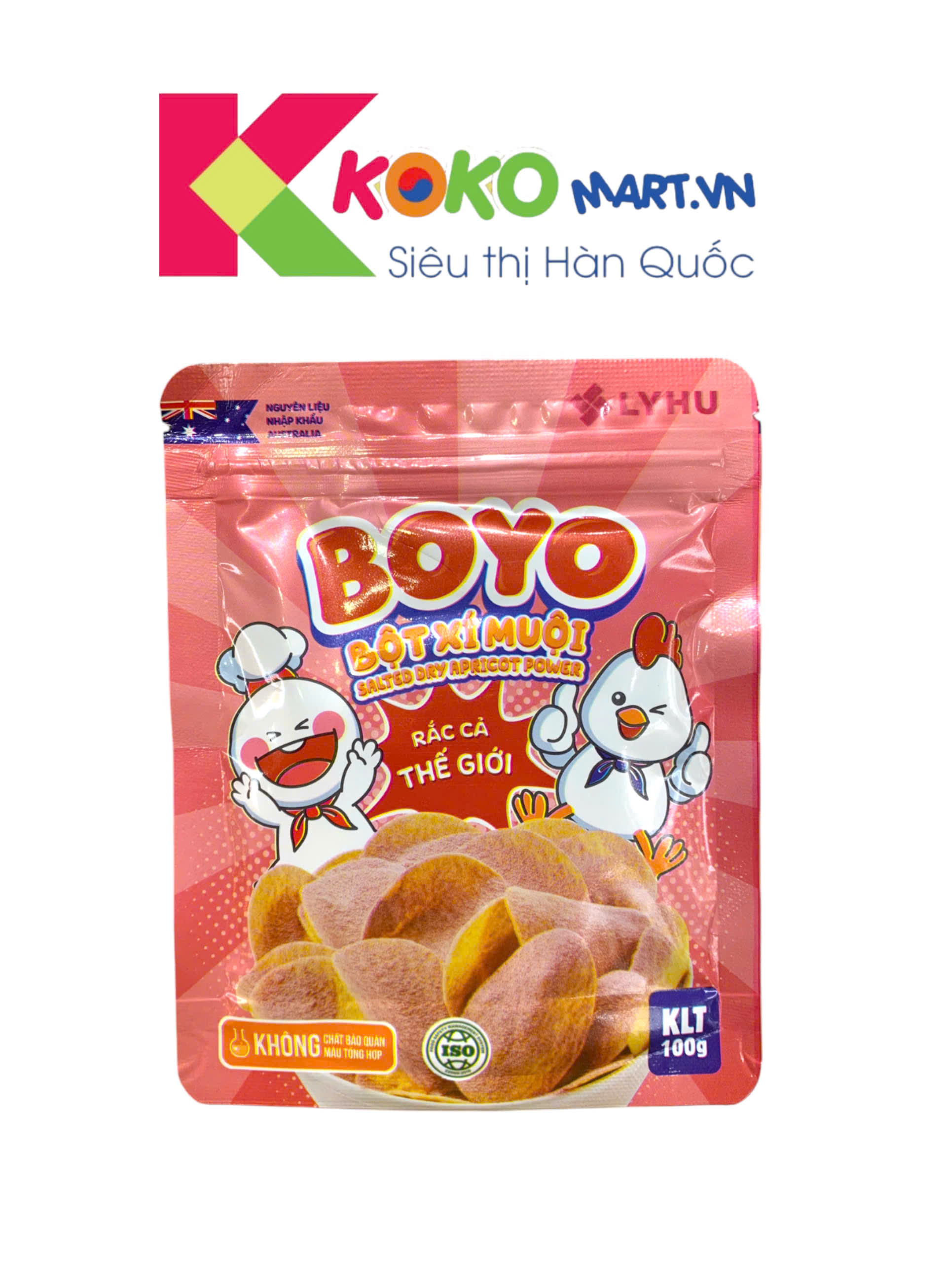 Bột xí muội BK Food bịch  100g