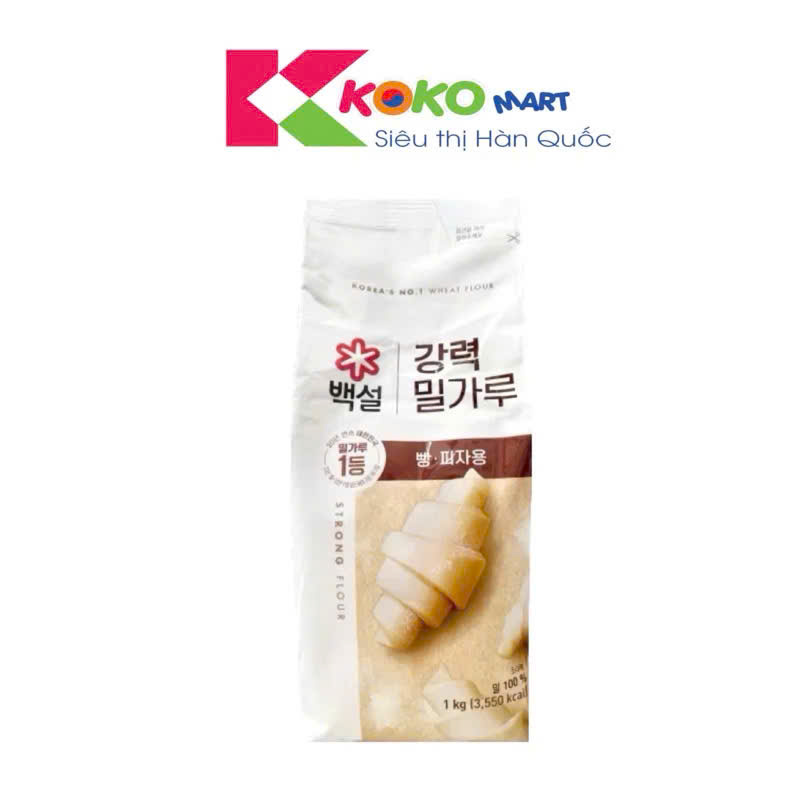 Bột mì số 13 Beksul Hàn Quốc 1kg (Strong Flour)