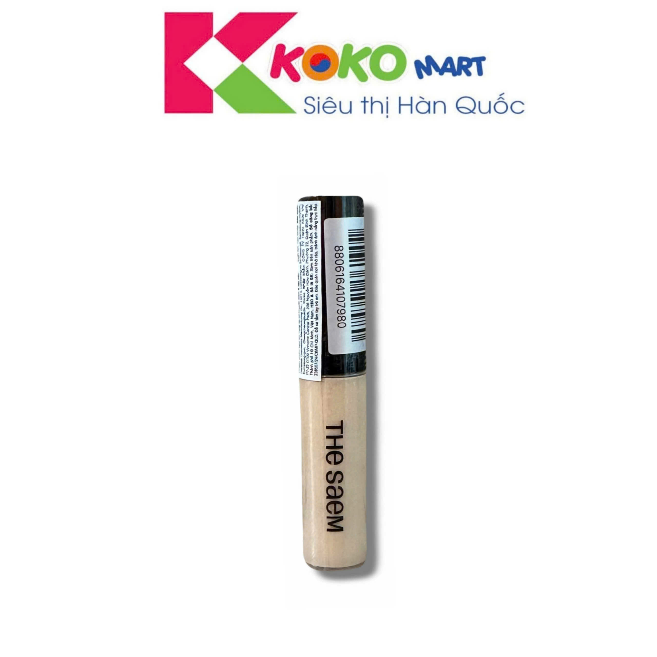 Kem Che Khuyết Điểm The Saem Có Chống Nắng Hàn Quốc Cover Perfection Tip Concealer SPF28/PA++ 6.5g